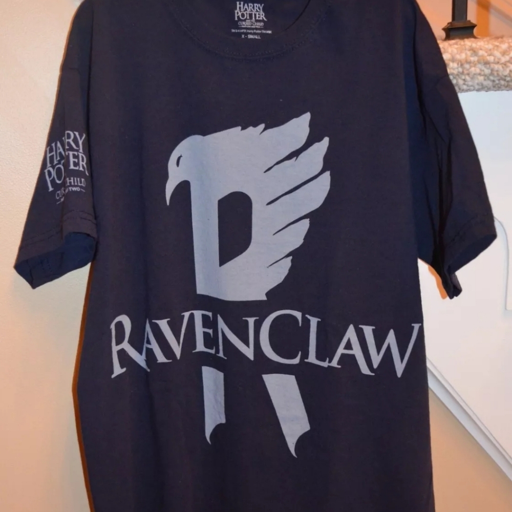 Harry Potter and The Cursed Child Ravenclaw Unisex Navy T-Shirt